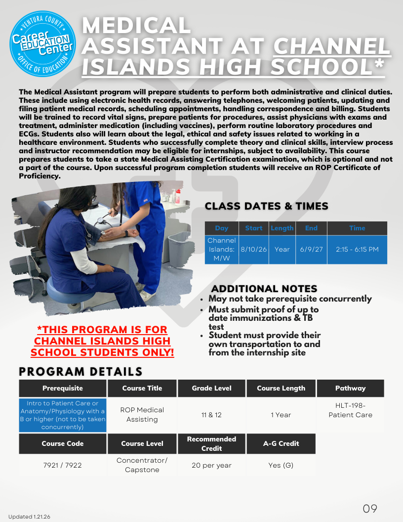 Ventura County Office of Education > Career Education > Career ...